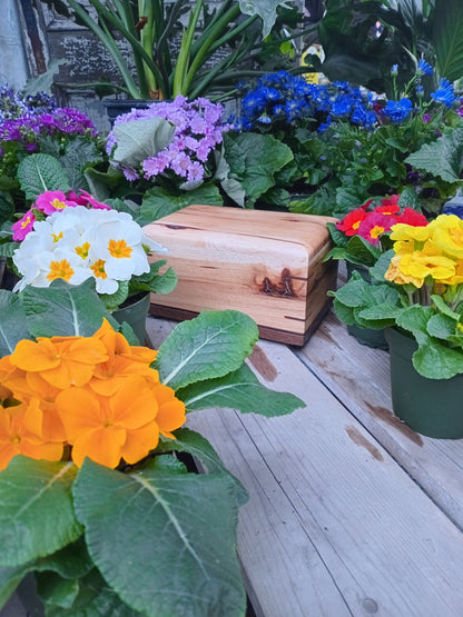 The Lumberjack Woodbox Urn For Ashes